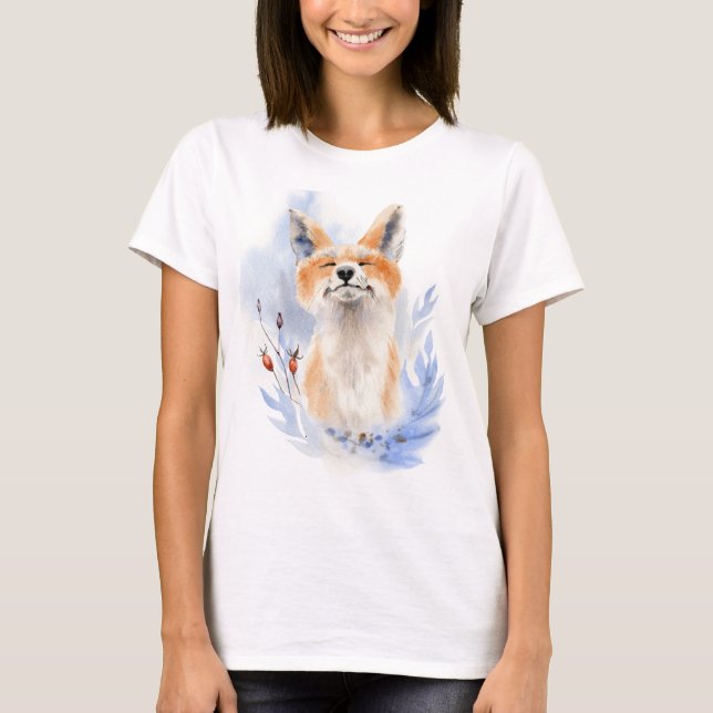 Merry Foxmas T-Shirt (Vorderseite)