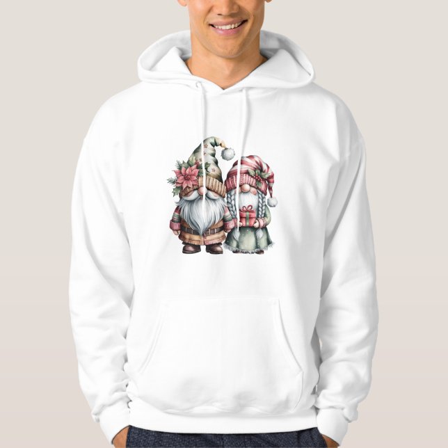 Merry Gnome Greetings Hoodie (Vorderseite)