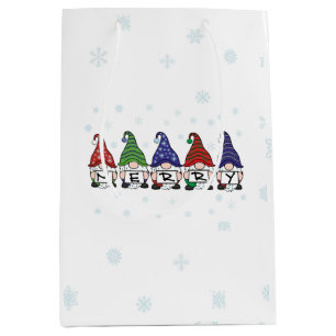Merry Gnomes Mittlere Geschenktüte
