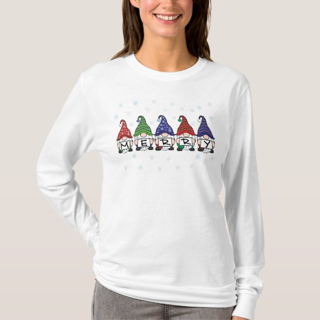 Merry Gnomes T-Shirt (Vorderseite)
