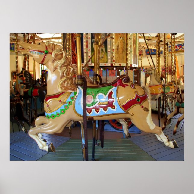 Merry Go Round 2 Print Poster (Vorne)