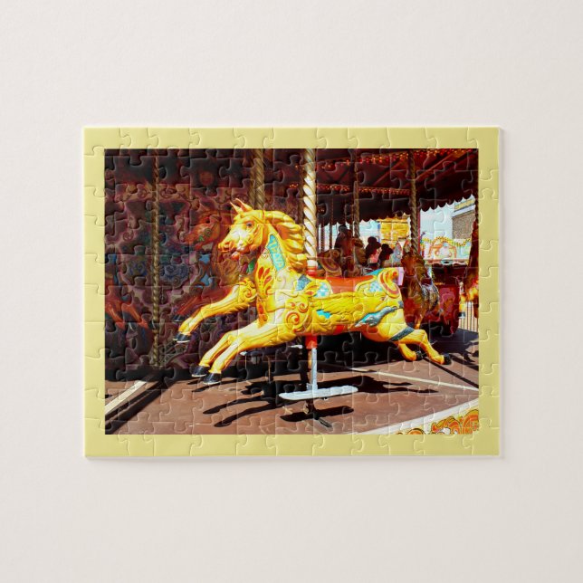 Merry-go-Round-Pferd (Horizontal)