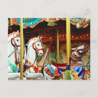 Merry Go Round Postcard Postkarte
