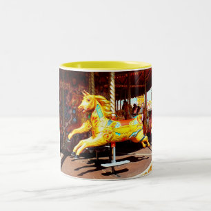 Merry-go-round Zweifarbige Tasse