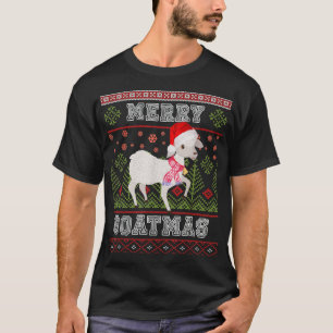 Merry Goatmas Ziege Ugly Christmas Sweater Xmas T-Shirt