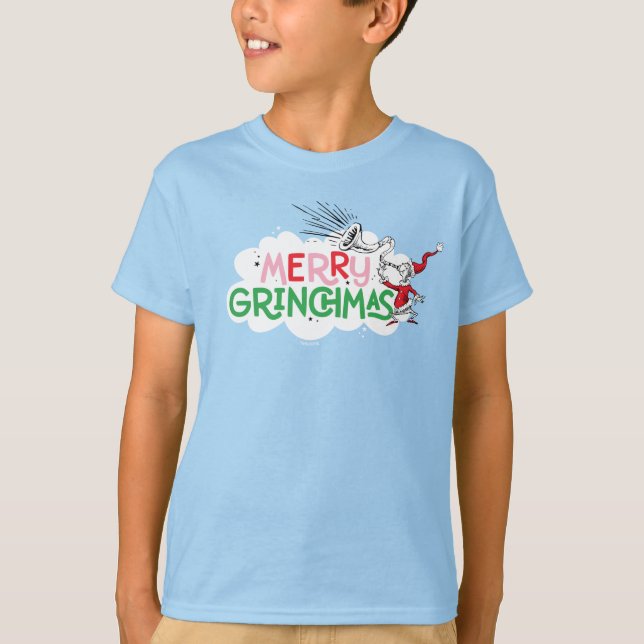 Merry Grinchmas Mister Grinch T-Shirt (Vorderseite)