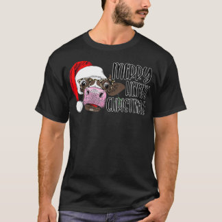 Merry Heifin Weihnachten Frohe Weihnachten Heifer  T-Shirt
