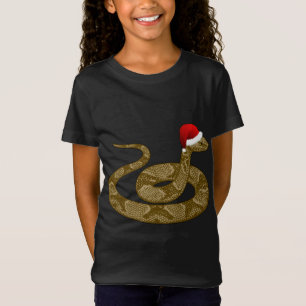 Merry Hissmas Weihnachts-Weihnachtsmannmütze Koppe T-Shirt