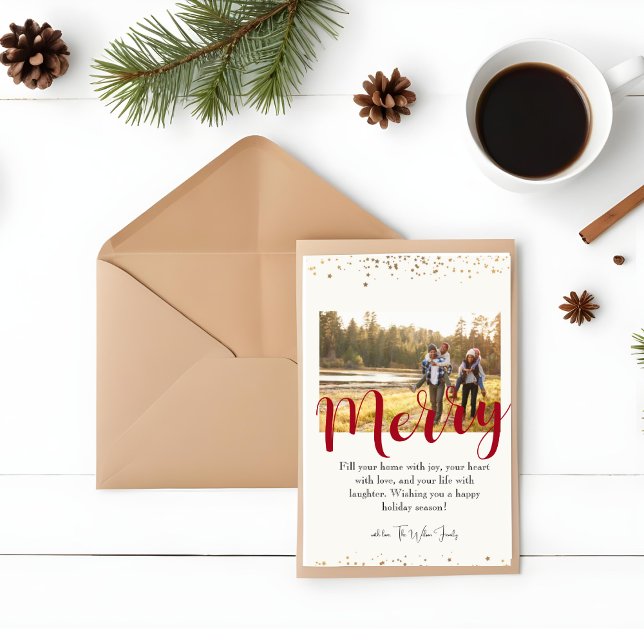 Merry Holiday Card Einladung (Von Creator hochgeladen)