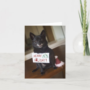 Merry Holiday Feiertagskarte