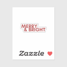 Merry Holiday Sticker