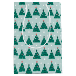 Merry Holly Days Christmas Tree Mittlere Geschenktüte