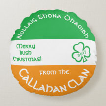 Merry Irish Gaelic Christmas Flag Irland