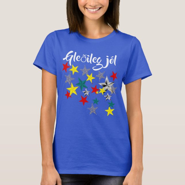 Merry Island Weihnachts-Shirt T-Shirt (Vorderseite)