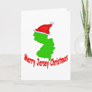 Merry Jersey Christmas Card Feiertagskarte