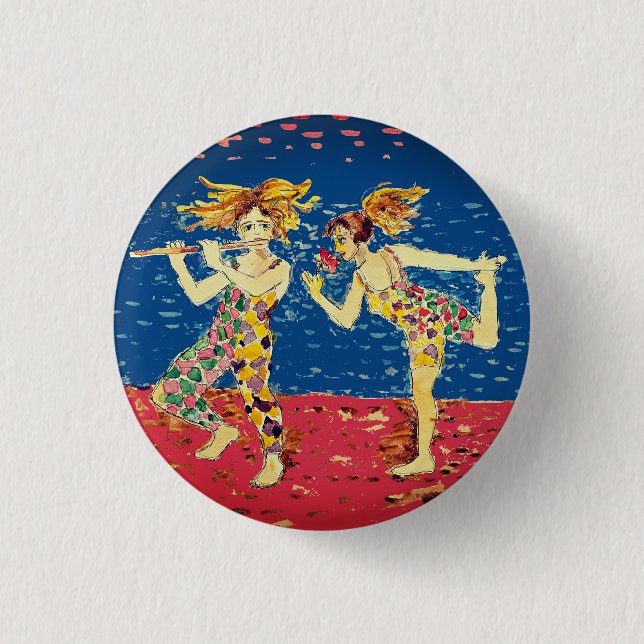 Merry Jesters Button (Vorderseite)