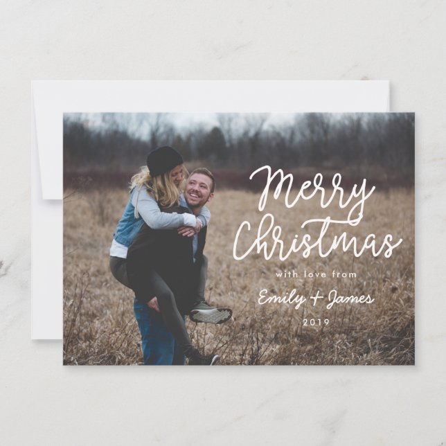 Merry Joy Feiertagskarte (Vorderseite)