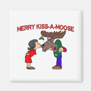 Merry Kiss Magnet