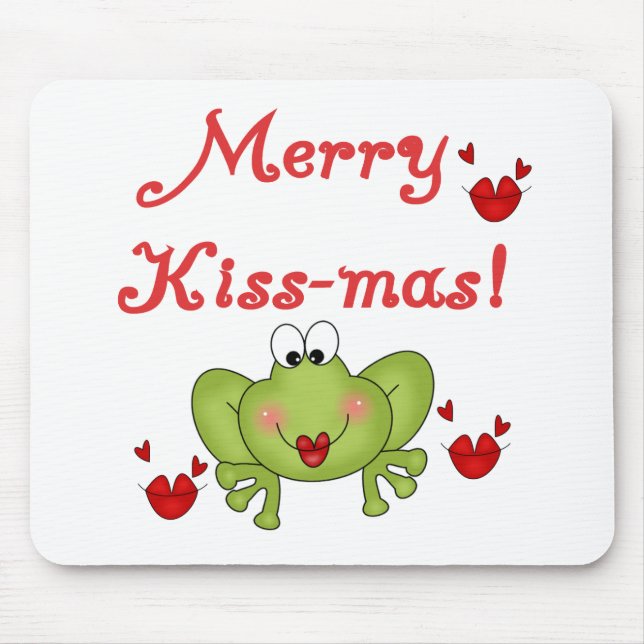 Merry Kissmas Mousepad (Vorne)