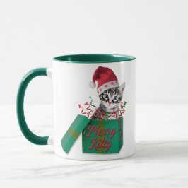 Merry Kitty, Frohe Weihnachten Tasse