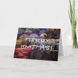 Merry Knitmas Karte