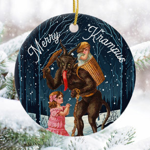 Merry Krampus Ornament