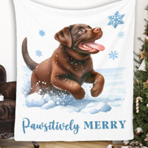 Merry Labrador Retriever Puppy Dodge Weihnachten