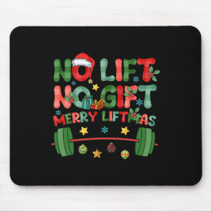 Merry Liftmas kein Lift Kein Weihnachten Geschenke Mousepad