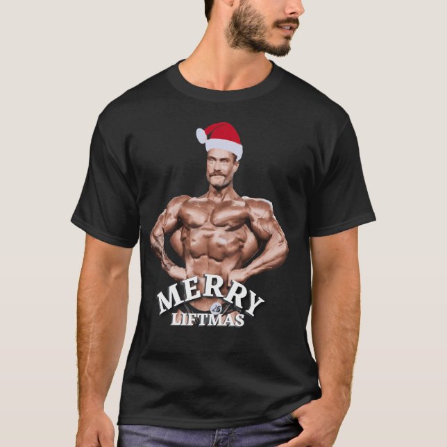 Merry Liftmas T-Shirt (Vorderseite)