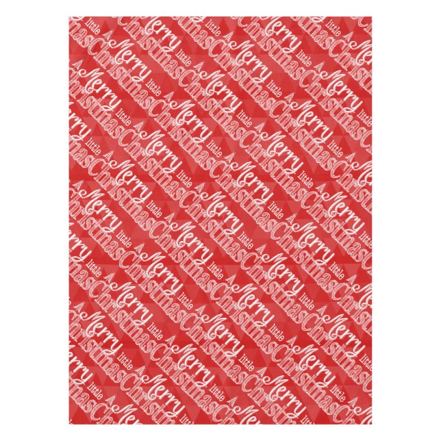 Merry Little Abstrakt Triangle Pattern Tischdecke (Vorderseite)