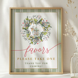 Merry Little Baby Duwer bevorzugt Tafelzeichen Poster
