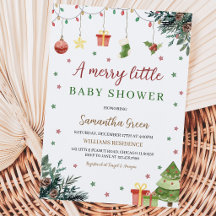 Merry Little Baby Shower