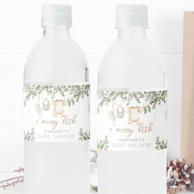 Merry Little Boho Boy Winter Baby Shower (Von Creator hochgeladen)