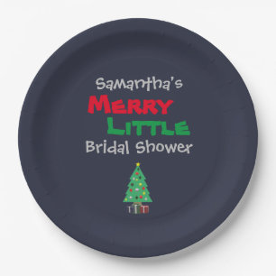 Merry Little Brautparty Pappteller