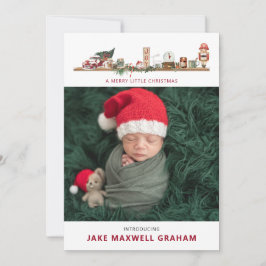 Merry Little Christmas | Geburtsankündigung