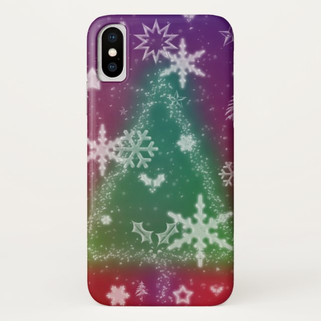 Merry Little Christmas iPhone Case (Rückseite)