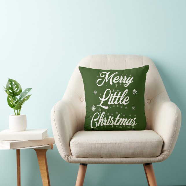 Merry Little Christmas Kissen (Stuhl )