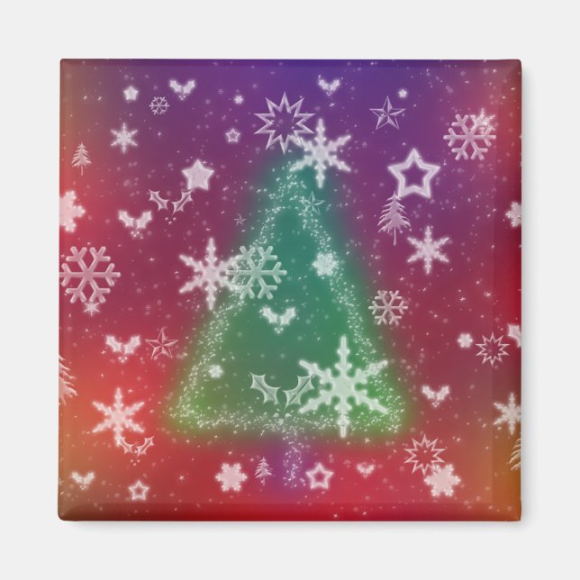 Merry Little Christmas Magnet (Vorne)