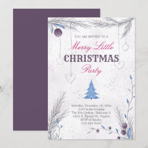 Merry Little Christmas Party Einladung