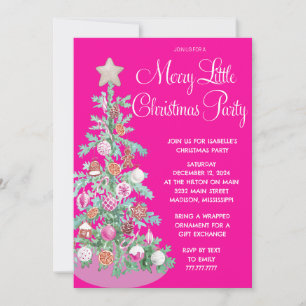 Merry Little Christmas Party Einladung
