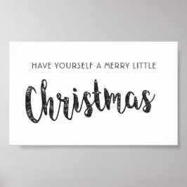 Merry Little Christmas Poster