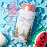 Merry Little Christmas Winter Baby Shower Selters Dosenkühler<br><div class="desc">Das Design besticht durch eine friedliche Aquarellwaldszene und elegante Goldakzente. Dieses "Merry Little" Babyduschthema ist der ideale Set für ein festliches Fest. Passen Sie den Text so an, dass er Ihren Veranstaltungsdetails entspricht und Sie ihn ganz Ihren Wünschen entsprechend gestalten.</div>