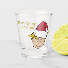 Merry Maga Trump Weihnachtsglas Schnapsglas
