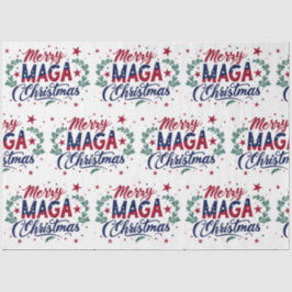 Merry Maga Weihnachtszettel Seidenpapier