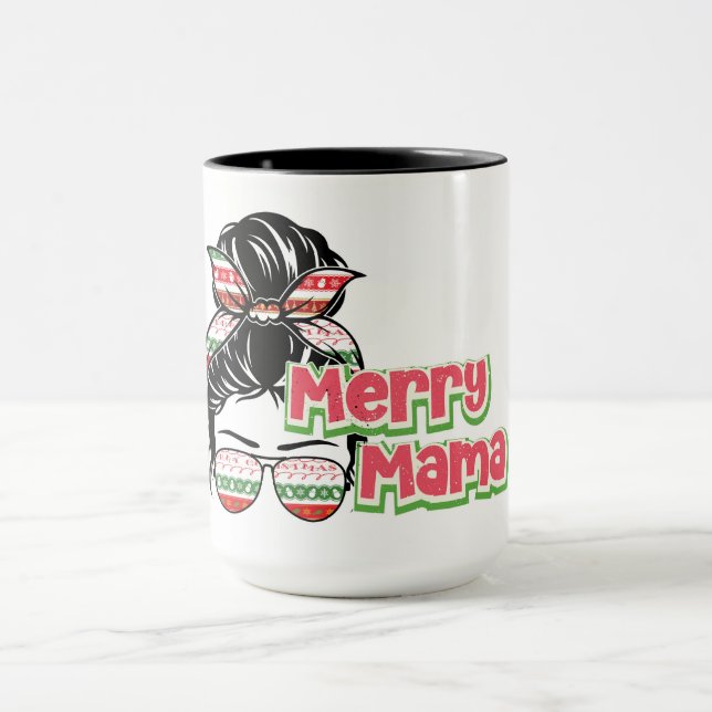 Merry Mama Christmas Tasse (Zentrum)
