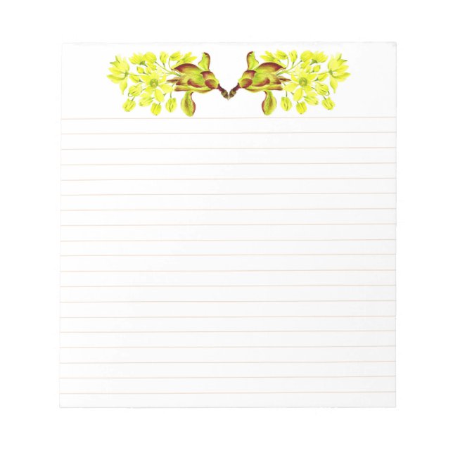 Merry Maples auf einem mittleren Editor Notizblock (Vorderseite)