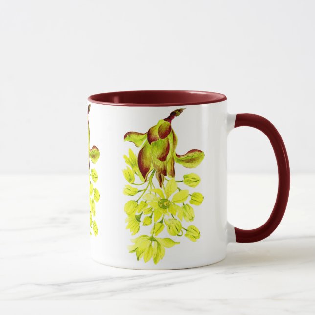 "Merry Maples" auf einer Combo-Tasse (I) Tasse (Rechts)