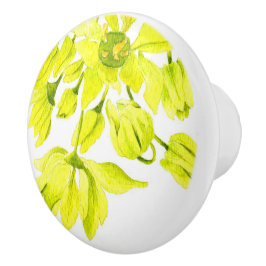 'Merry Maples' auf einer Keramik Pull (I) Keramikknauf