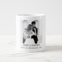Merry & Married - Personalized Newlywed Christmas 