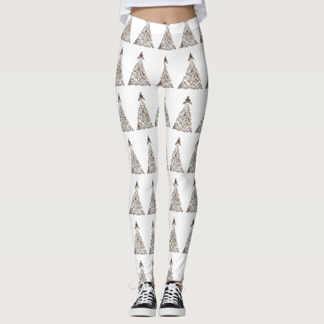 ***MERRY MERRY CHRISTMAS** LEGGINGS (Vorderseite)